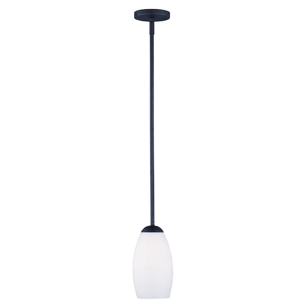 Maxim Lighting Taylor 1-Light 5" Wide Textured Black Pendant Light 91650SWTXB - main